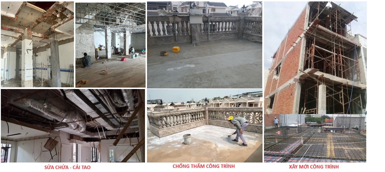 Tư vấn thiết kế gia cố sửa chữa kết cấu